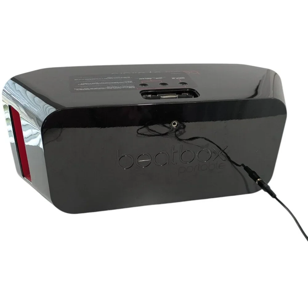 Beats by Dre Beatbox Portable Bluetooth Speaker Tested READ Black Red - Picture 10 of 13